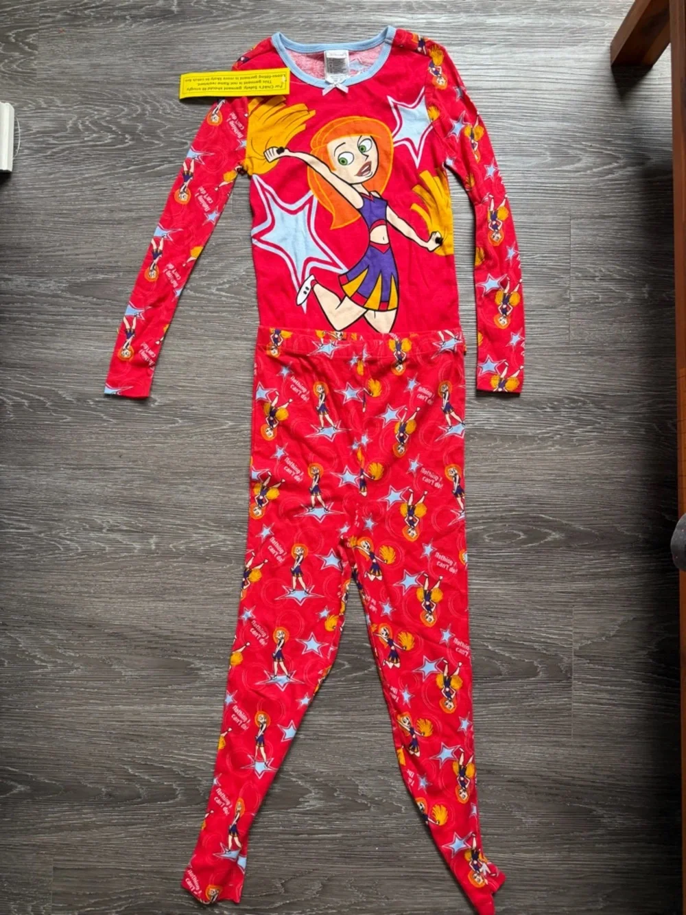 Vintage Kim possible pajamas NEW